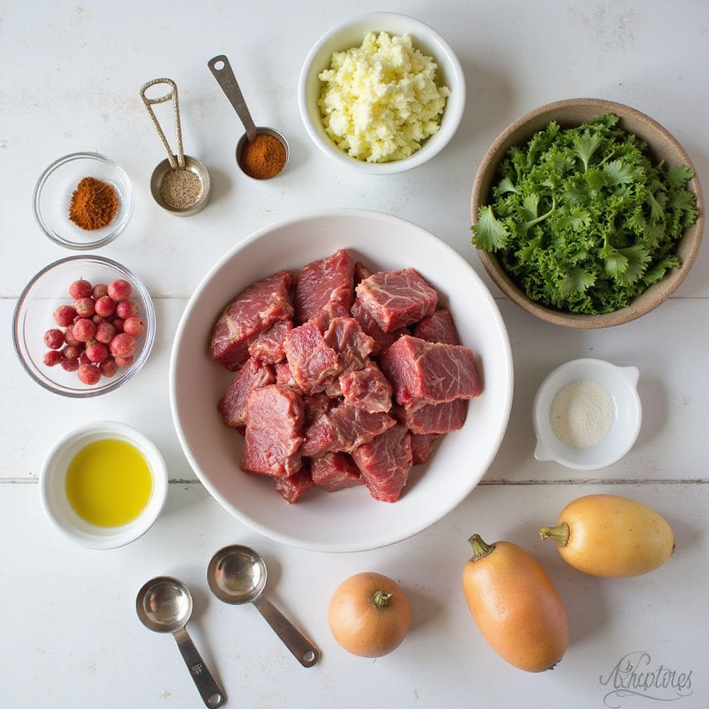 Beef Short Rib Recipes Instant Pot Fall Off the Bone Step 1 Prepare Ingredients