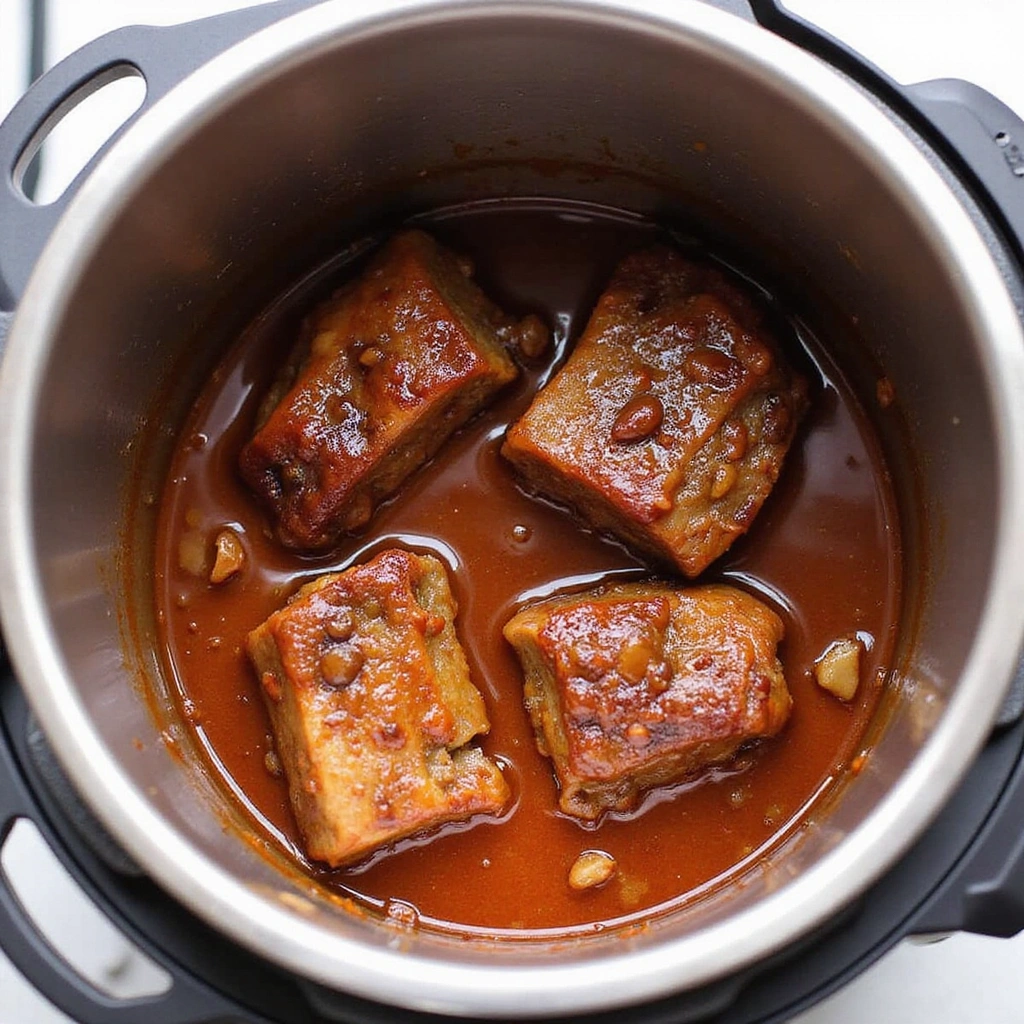 Beef Short Rib Recipes Instant Pot Fall Off the Bone Step 5 Return Ribs to the Pot
