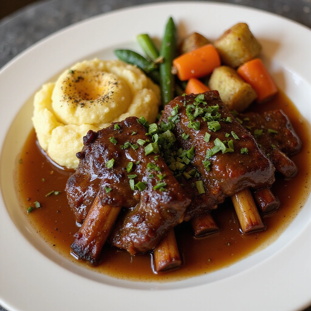 Beef Short Rib Recipes Instant Pot Fall Off the Bone Step 8 Serve and Enjoy