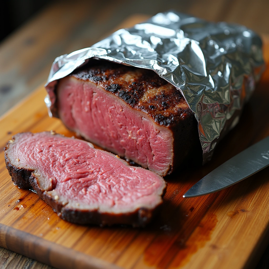 Beef Tri Tip Recipes Crock Pot Tender Family Meal Step 8 Rest and Slice