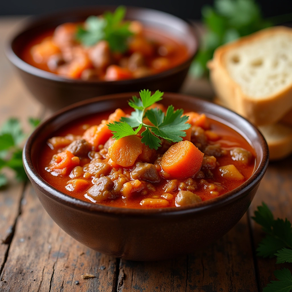 Goulash Recipes with Easy Ground Beef and Tomato Soup Step 10 Serve and Garnish