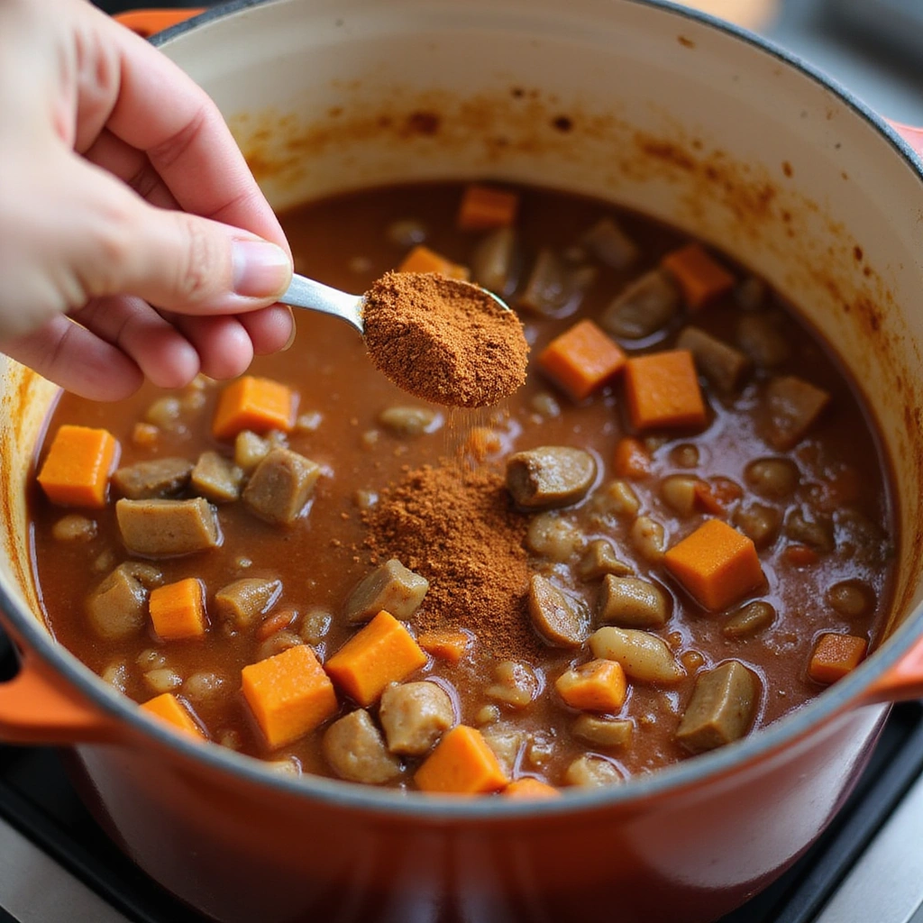 Goulash Recipes with Easy Ground Beef and Tomato Soup Step 6 Season the Mixture