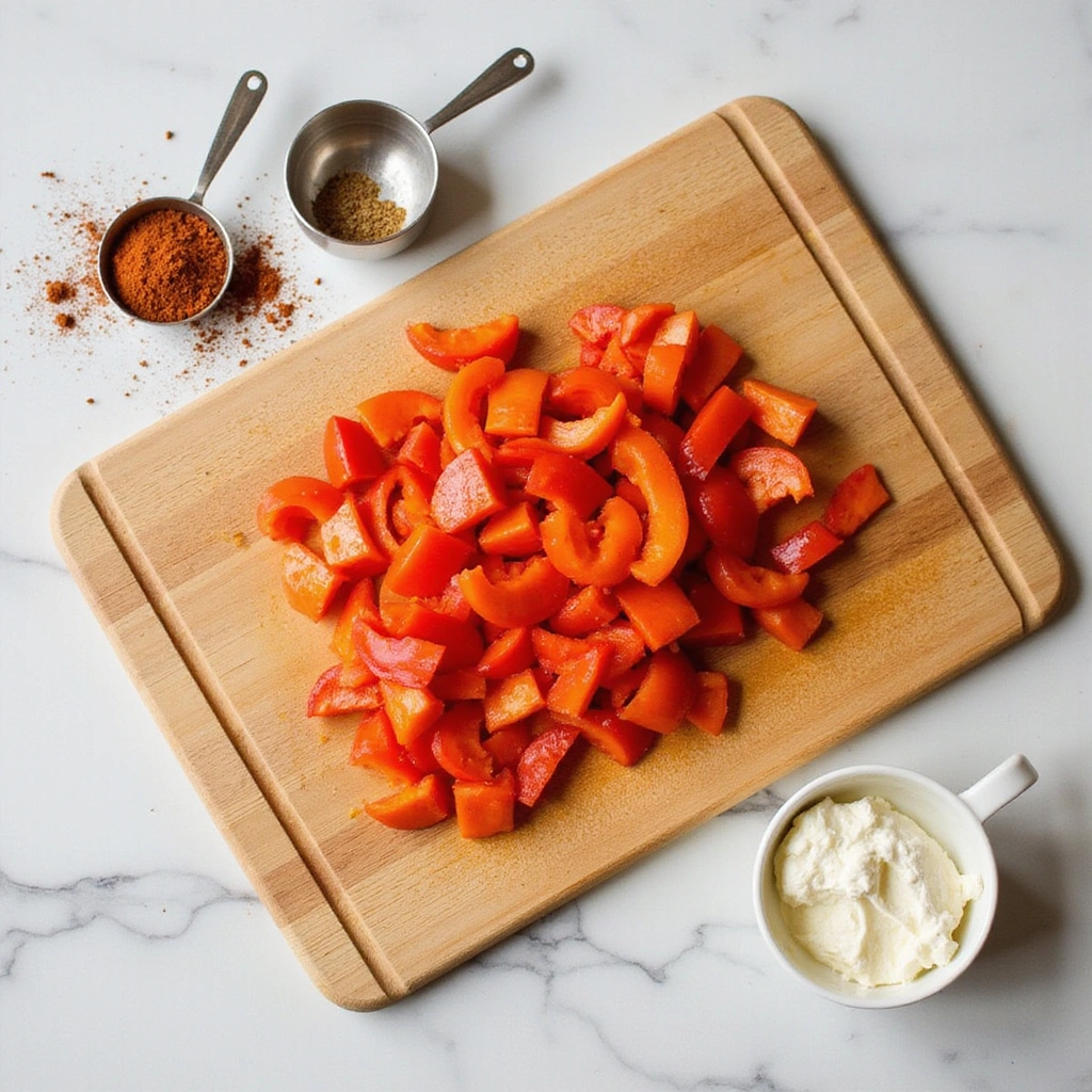 Ground Beef and Cream Cheese Recipes Quick Delicious Step 1 Prepare Ingredients