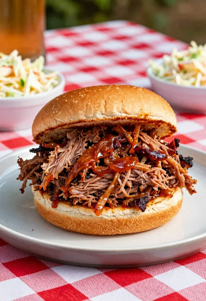 10 Dinner Sandwich Recipes for Quick Weeknight Comfort 3. Pulled Pork BBQ Sandwich 0