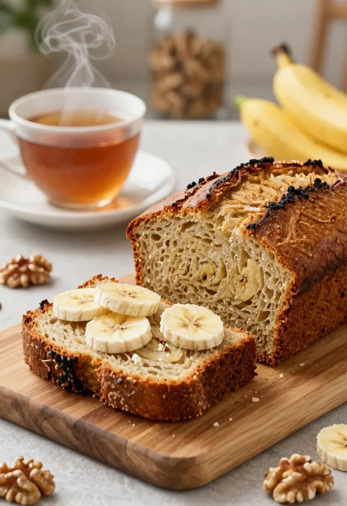 10 Healthy Sourdough Recipes for Balanced Home Baking 7. Sourdough Banana Bread 0