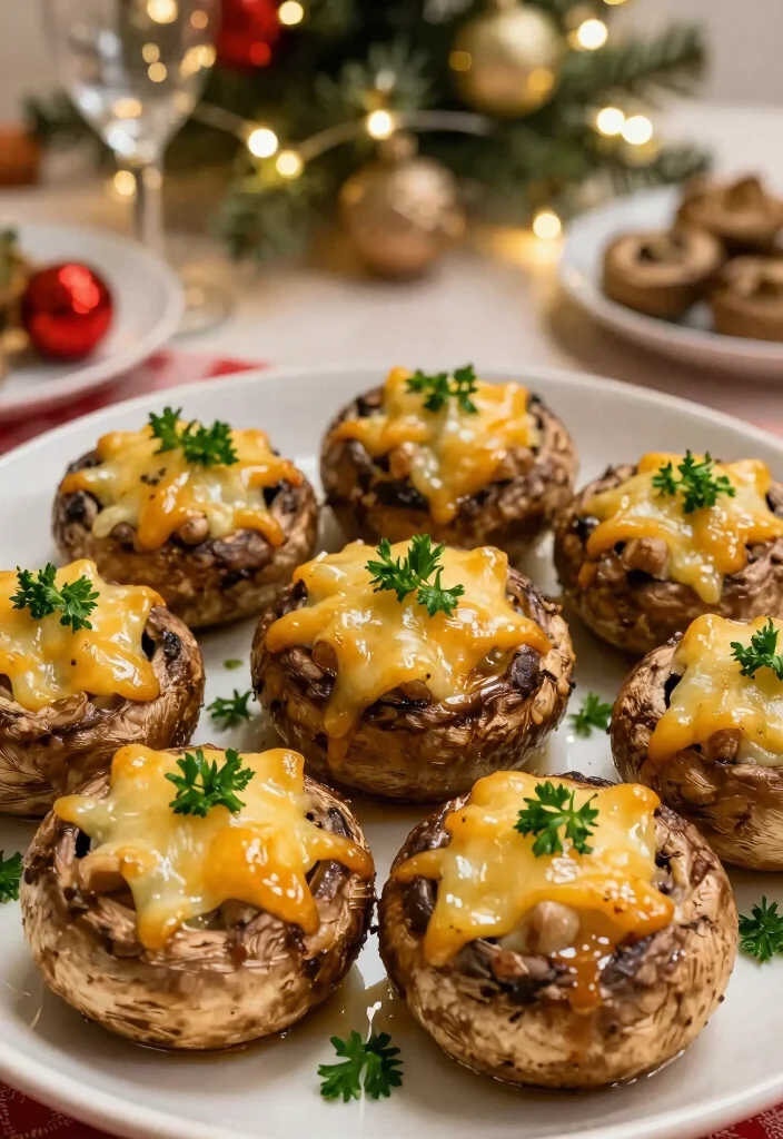 10 Keto Christmas Recipes for a Low Carb Holiday Table 3. Keto Stuffed Mushrooms 0
