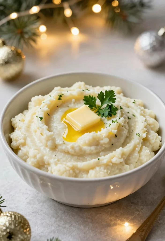 10 Keto Christmas Recipes for a Low Carb Holiday Table 7. Keto Cauliflower Mash 0