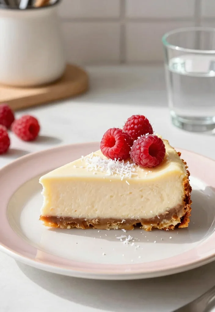 10 Keto Coconut Flour Recipes for Low Carb Baking 6. Coconut Flour Cheesecake 0