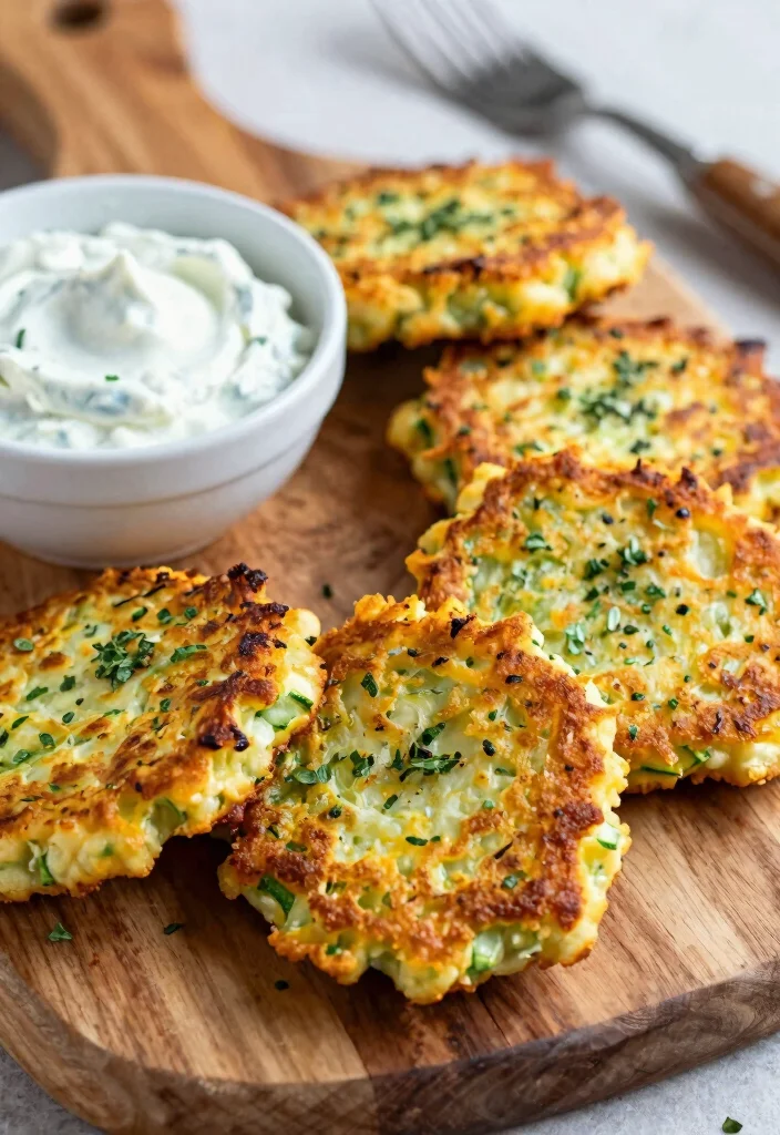 10 Keto Potluck Recipes That Travel and Share Well 1. Zucchini and Cheese Fritters 0