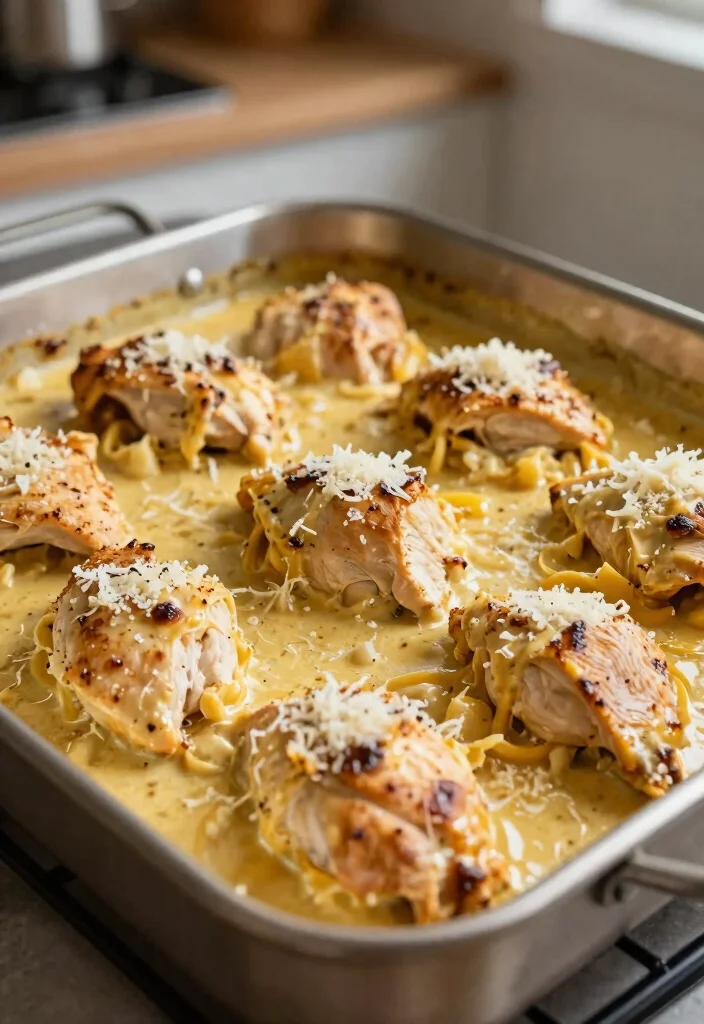 10 Keto Sheet Pan Recipes for Easy Weeknight Dinners 10. Creamy Garlic Parmesan Chicken 0