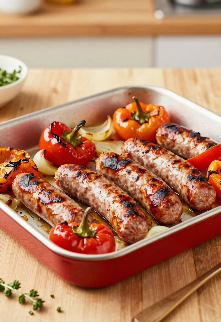 10 Keto Sheet Pan Recipes for Easy Weeknight Dinners 3. Sheet Pan Sausage and Peppers 0