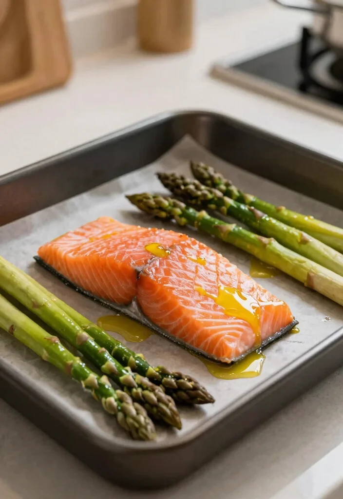 10 Keto Sheet Pan Recipes for Easy Weeknight Dinners 7. One Pan Salmon and Asparagus 0