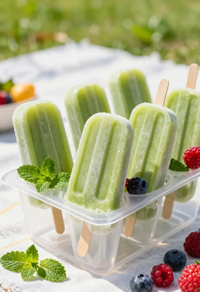 10 Matcha Dessert Recipes with Smooth Earthy Sweetness 10. Matcha Popsicles 0