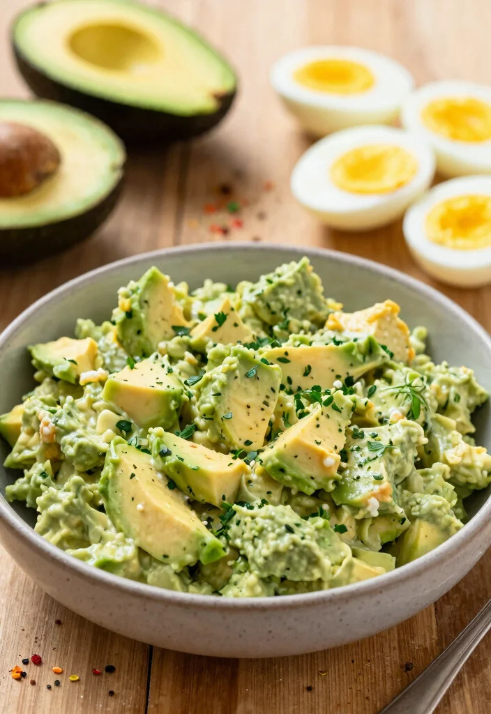 10 Simple Keto Recipes for Easy Low Carb Cooking 1. Avocado Egg Salad 0