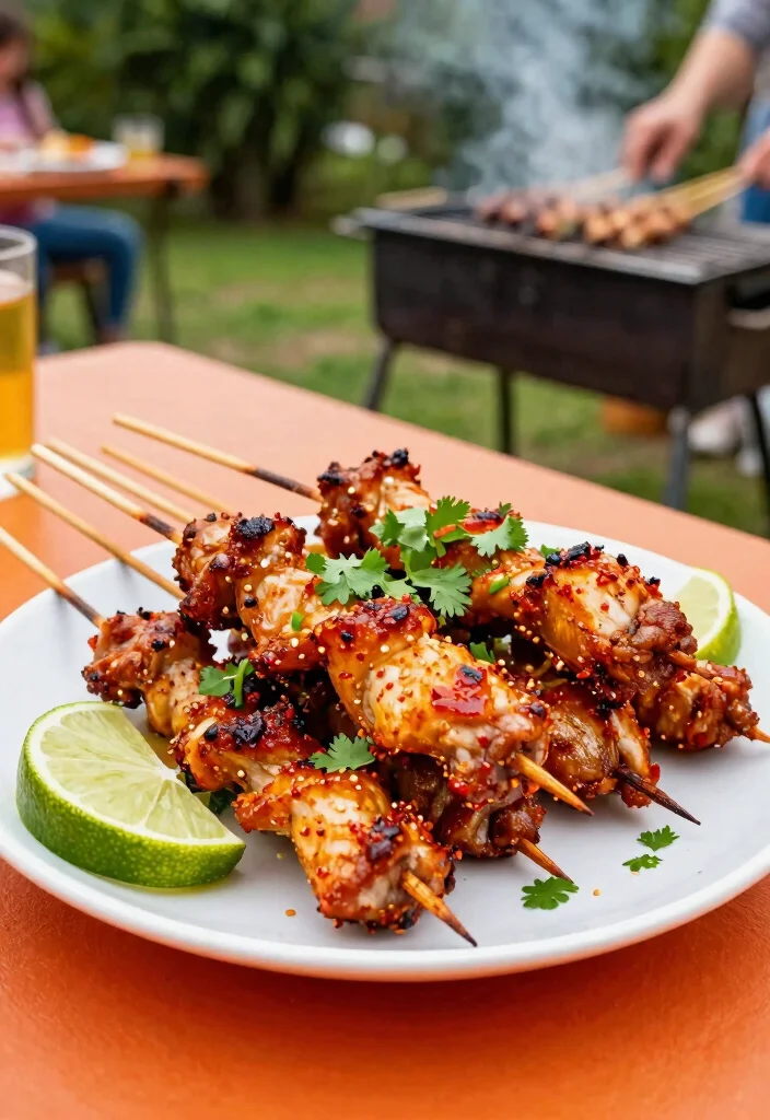 10 Simple Keto Recipes for Easy Low Carb Cooking 7. Spicy Chicken Skewers 0