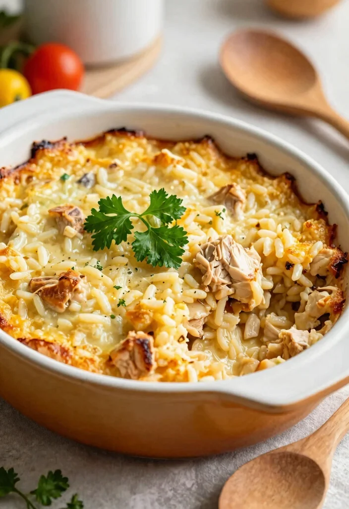 12 Comfort Dinner Recipes for Cozy Family Nights 1. Creamy Chicken and Rice Casserole 0
