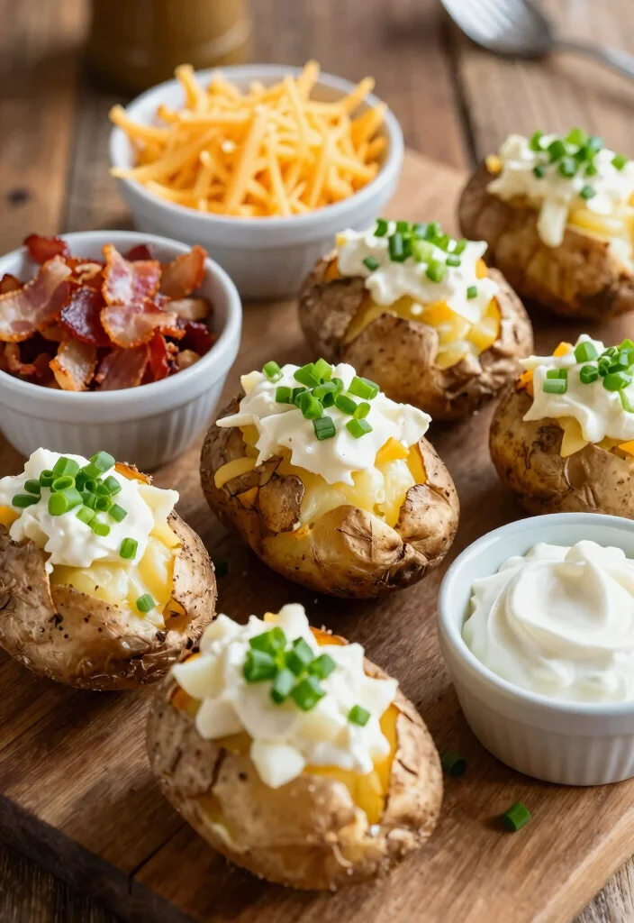 12 Comfort Dinner Recipes for Cozy Family Nights 11. Baked Potato Bar 0