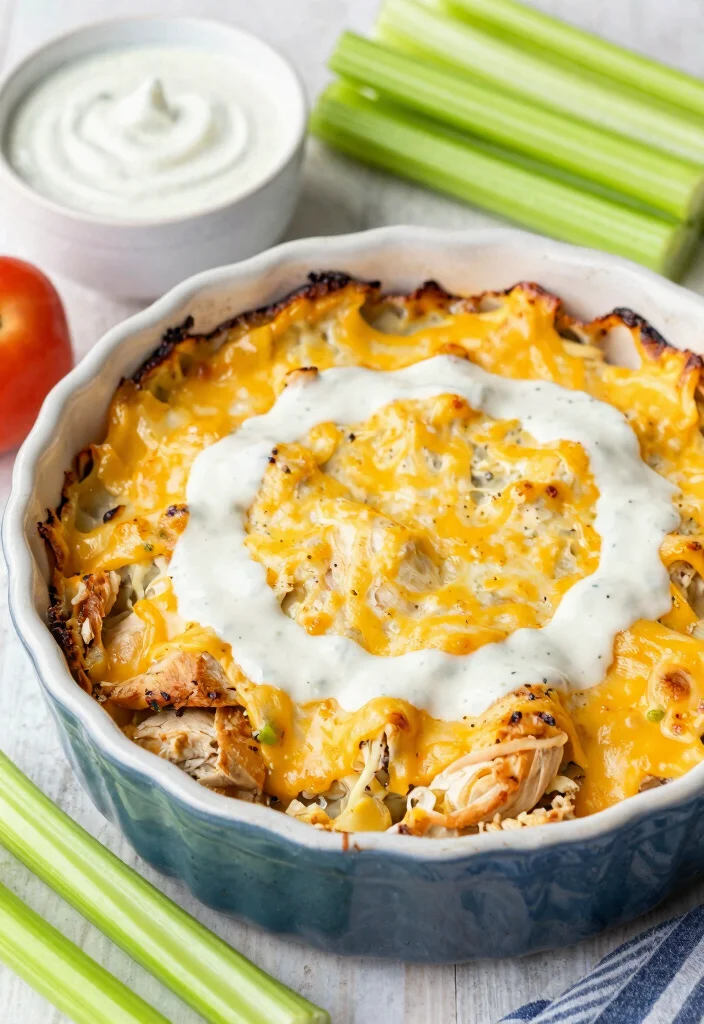 12 Crescent Roll Dinner Recipes for Easy Baked Meals 10. Buffalo Chicken Crescent Roll Casserole 0