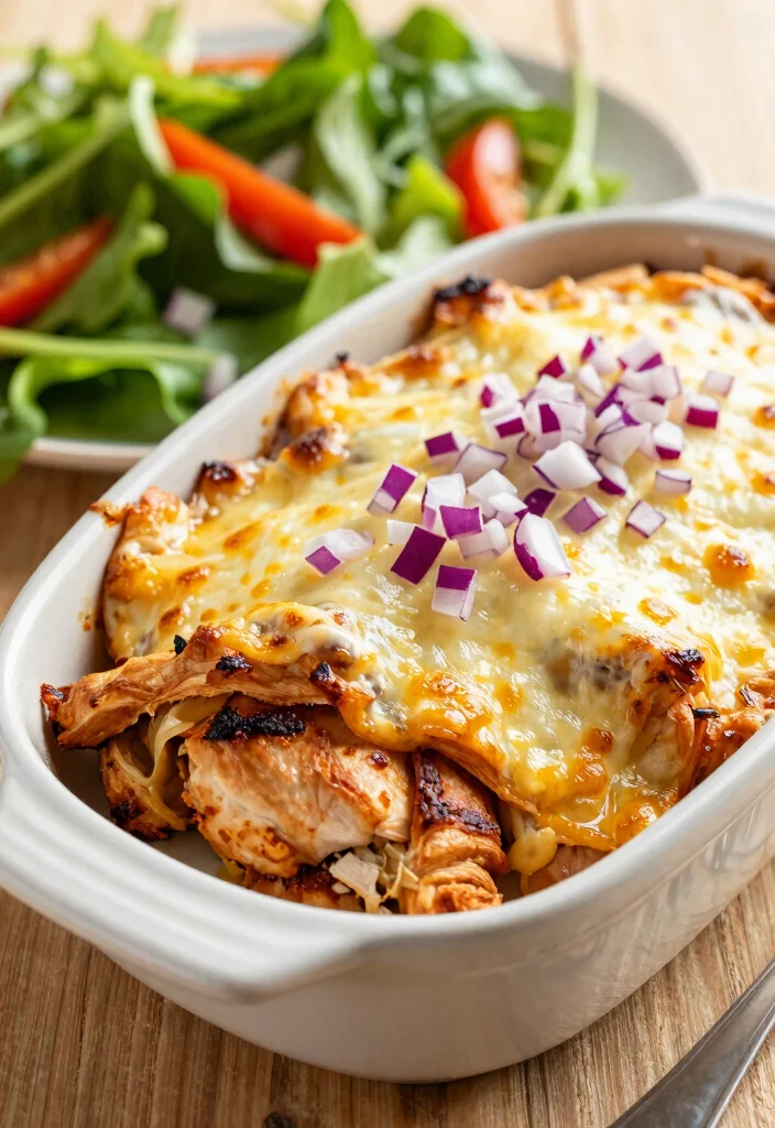 12 Crescent Roll Dinner Recipes for Easy Baked Meals 4. BBQ Chicken Crescent Roll Casserole 0