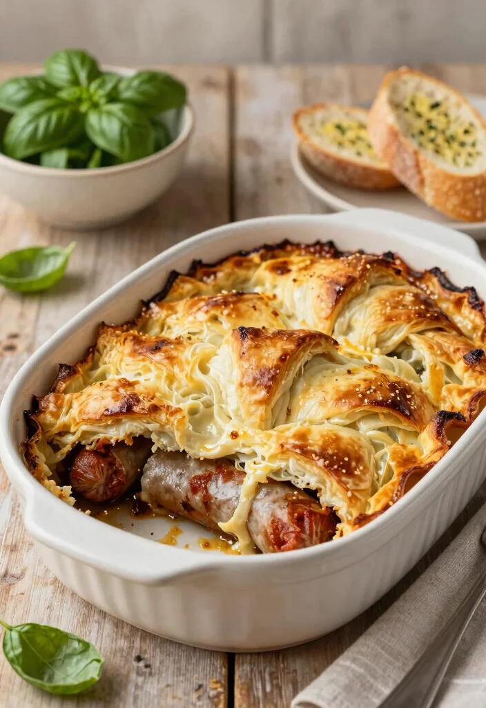 12 Crescent Roll Dinner Recipes for Easy Baked Meals 7. Italian Sausage Crescent Roll Casserole 0
