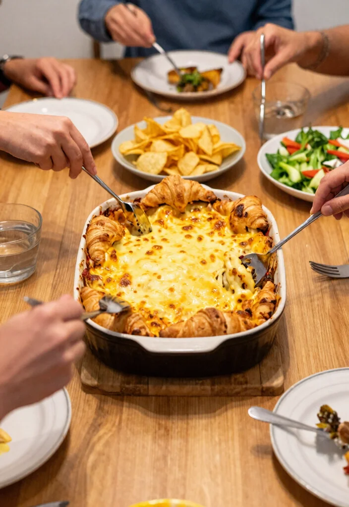 12 Crescent Roll Dinner Recipes for Easy Baked Meals 9. Sloppy Joe Crescent Roll Casserole 0