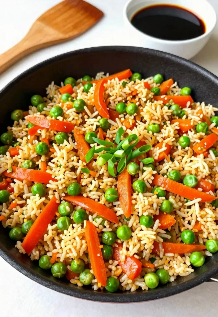 12 Easy Healthy Cooking Recipes for Busy Weeknights 6. Easy Veggie Fried Rice 0
