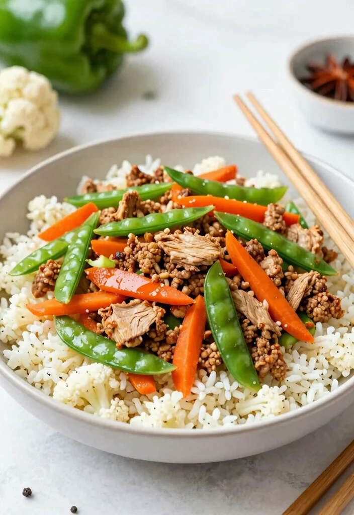 12 Ground Turkey Keto Recipes for Lean Filling Meals 3. Turkey and Cauliflower Rice Stir Fry 0