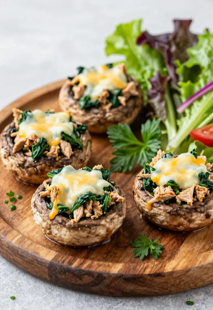 12 Ground Turkey Keto Recipes for Lean Filling Meals 9. Turkey and Spinach Stuffed Portobello Mushrooms 0