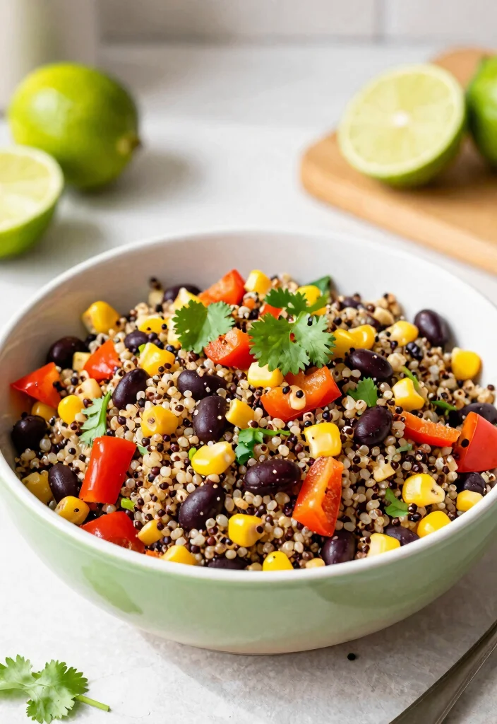 12 Gut Healthy Recipes for Better Everyday Digestion 9. Quinoa and Black Bean Salad 0