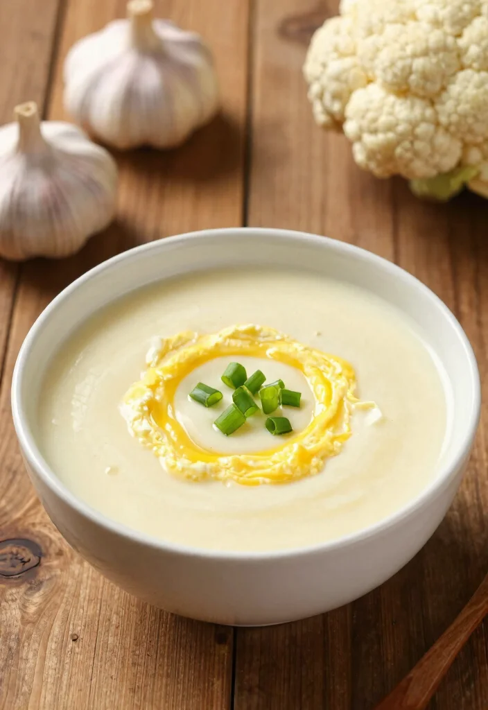 12 Healthy Chinese Recipes with Lighter Classic Flavors 9. Cauliflower Egg Drop Soup 0