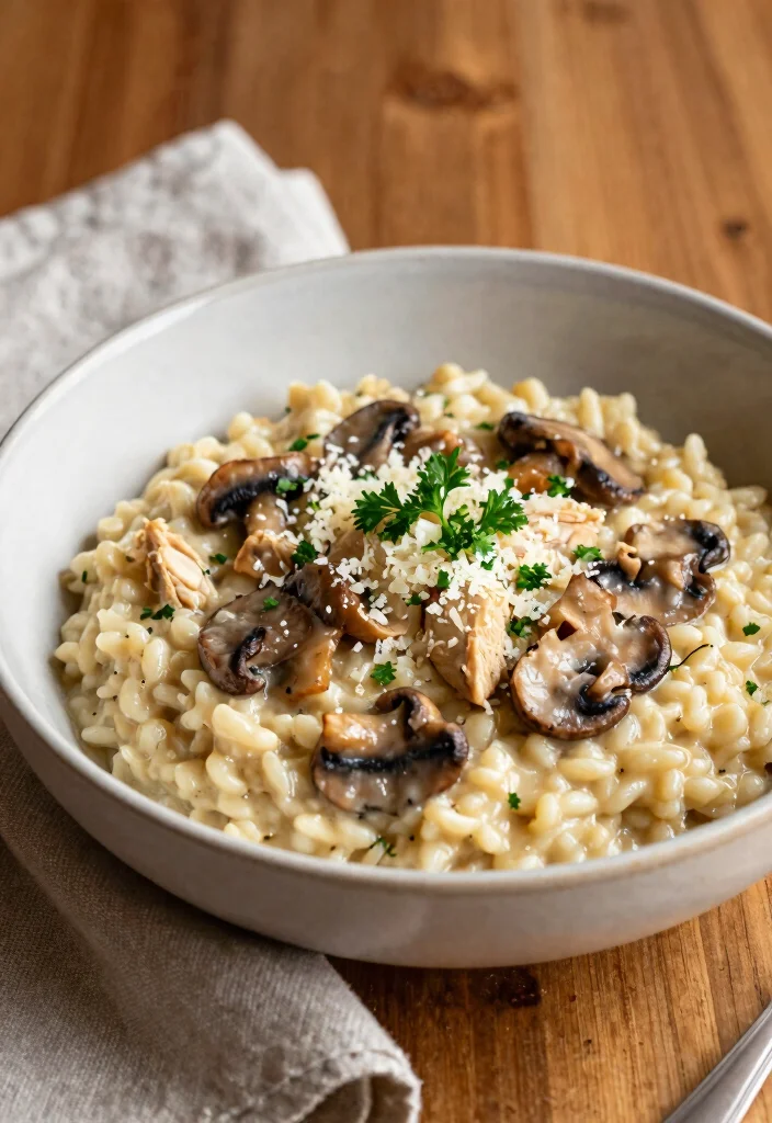 12 Healthy Instant Pot Recipes for Fast Nutritious Meals 2. Creamy Chicken Mushroom Risotto 0