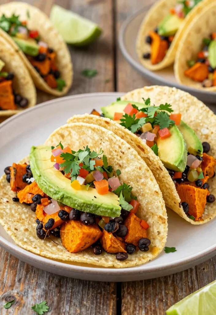 12 Healthy Ramadan Recipes for Nourishing Balanced Meals 5. Sweet Potato and Black Bean Tacos 0