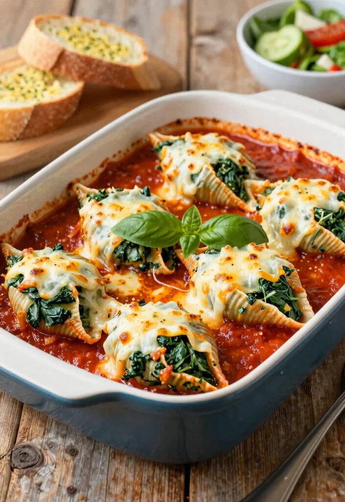 12 Healthy Recipes for Kids Simple Family Friendly Meals 8. Spinach and Cheese Stuffed Shells 0