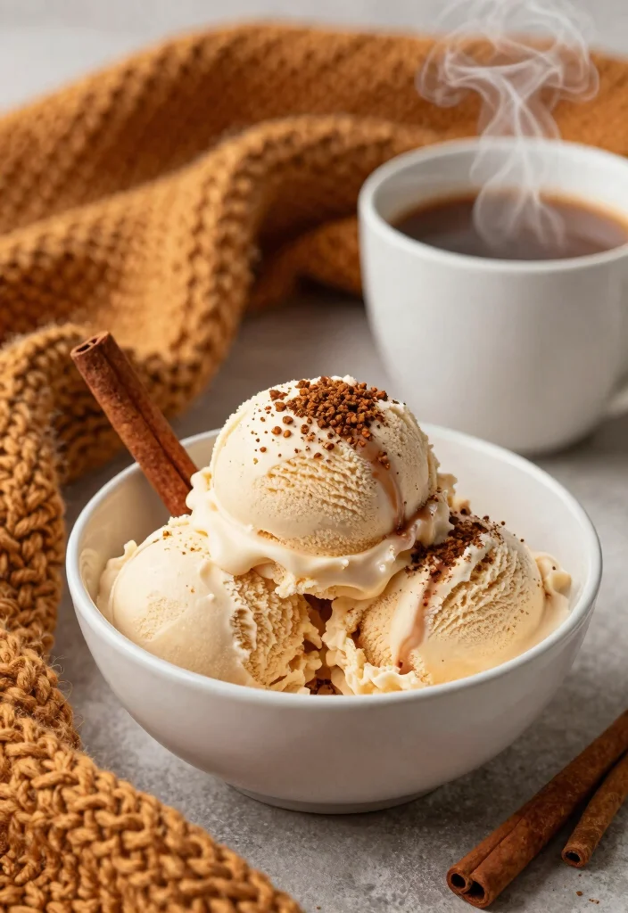 12 Ice Cream Dessert Recipes for Creamy Crowd Pleasers 10. Spiced Chai Ice Cream 0