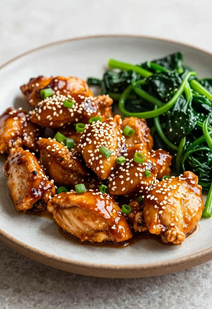 12 Keto Asian Recipes with Bold Low Carb Flavor 10. Sesame Ginger Chicken 0