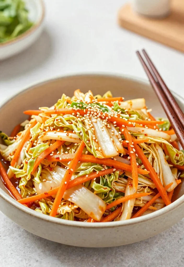 12 Keto Asian Recipes with Bold Low Carb Flavor 12. Korean Spicy Cabbage Salad 0