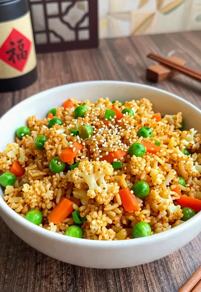12 Keto Asian Recipes with Bold Low Carb Flavor 3. Low Carb Cauliflower Fried Rice 0