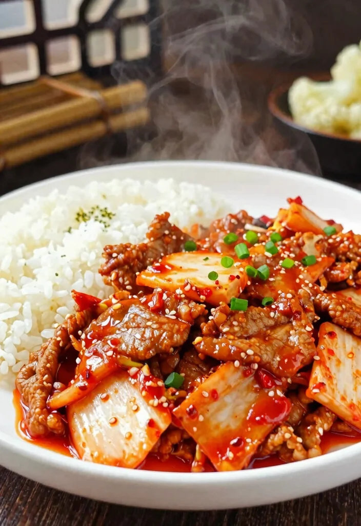 12 Keto Asian Recipes with Bold Low Carb Flavor 9. Kimchi Stir Fry with Pork 0