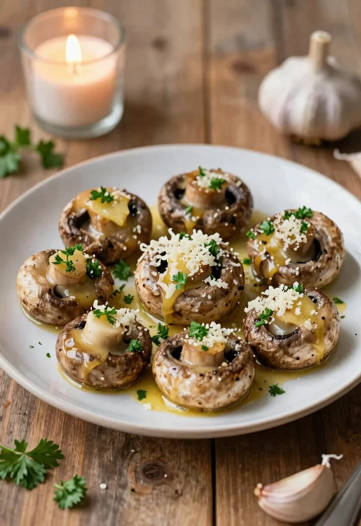 12 Keto Fall Recipes for Cozy Low Carb Meals 10. Garlic Butter Baked Mushrooms 0
