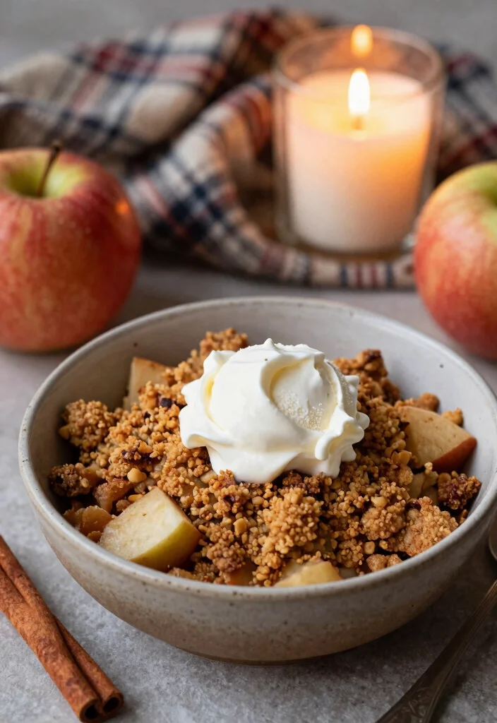 12 Keto Fall Recipes for Cozy Low Carb Meals 5. Low Carb Apple Crisp 0