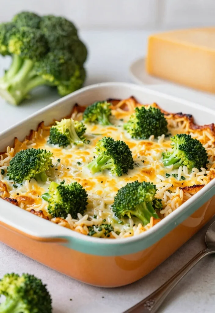 12 Oven Dinner Recipes for Simple Hands Off Cooking 6. Cheesy Broccoli Rice Casserole 0