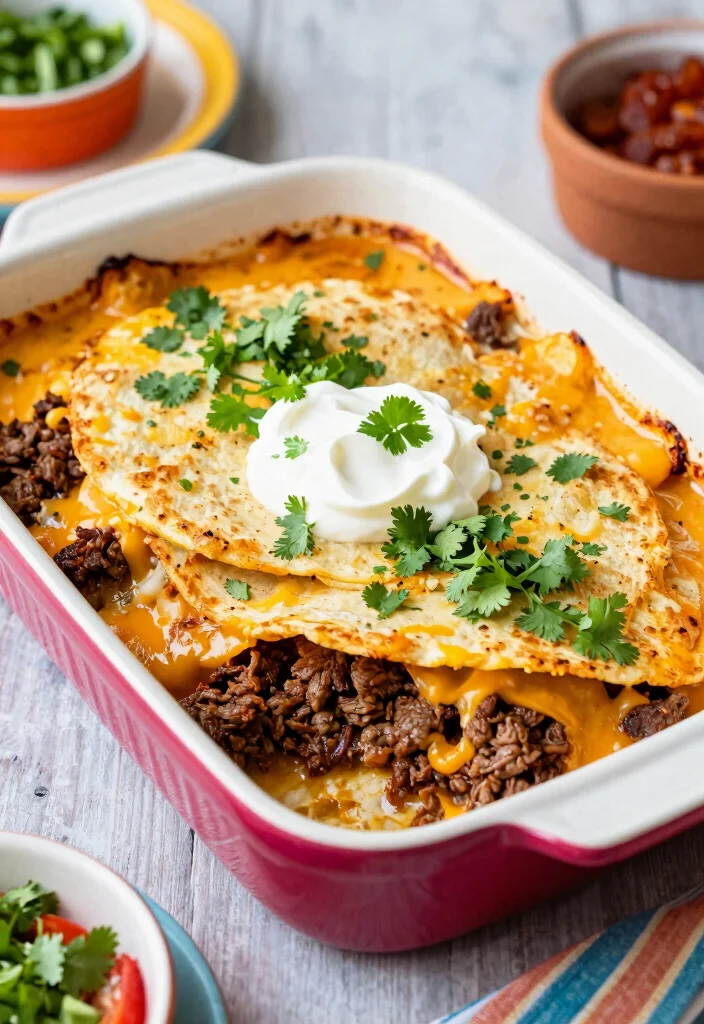 12 Oven Dinner Recipes for Simple Hands Off Cooking 9. Easy Taco Bake 0