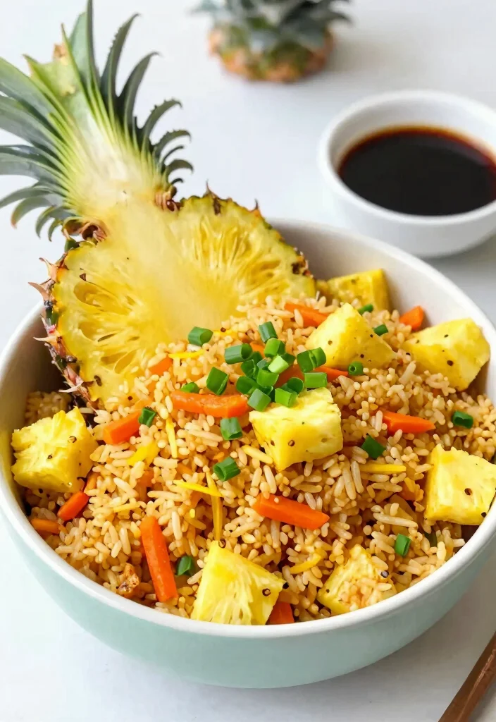 12 Rice Dinner Side Dish Recipes for Everyday Meals 12. Fried Rice with Pineapple 0