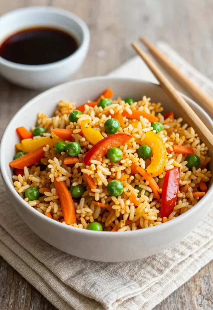 12 Rice Dinner Side Dish Recipes for Everyday Meals 3. Vegetable Fried Rice 0