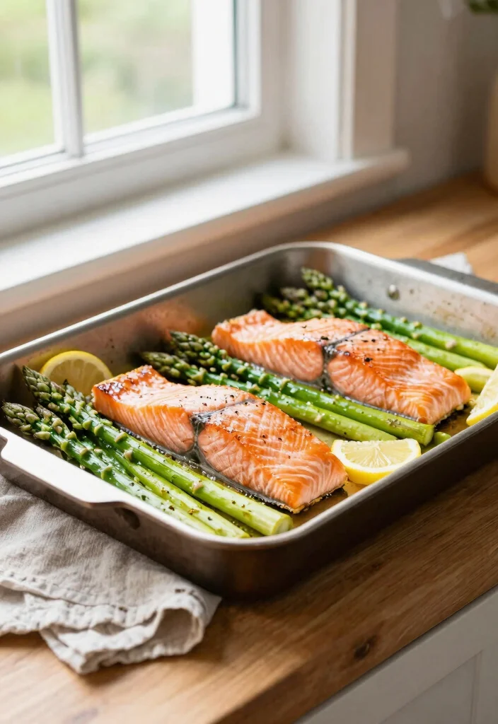 12 Sunday Dinner Recipes for Relaxed Family Meals 2. Sheet Pan Lemon Garlic Salmon 0