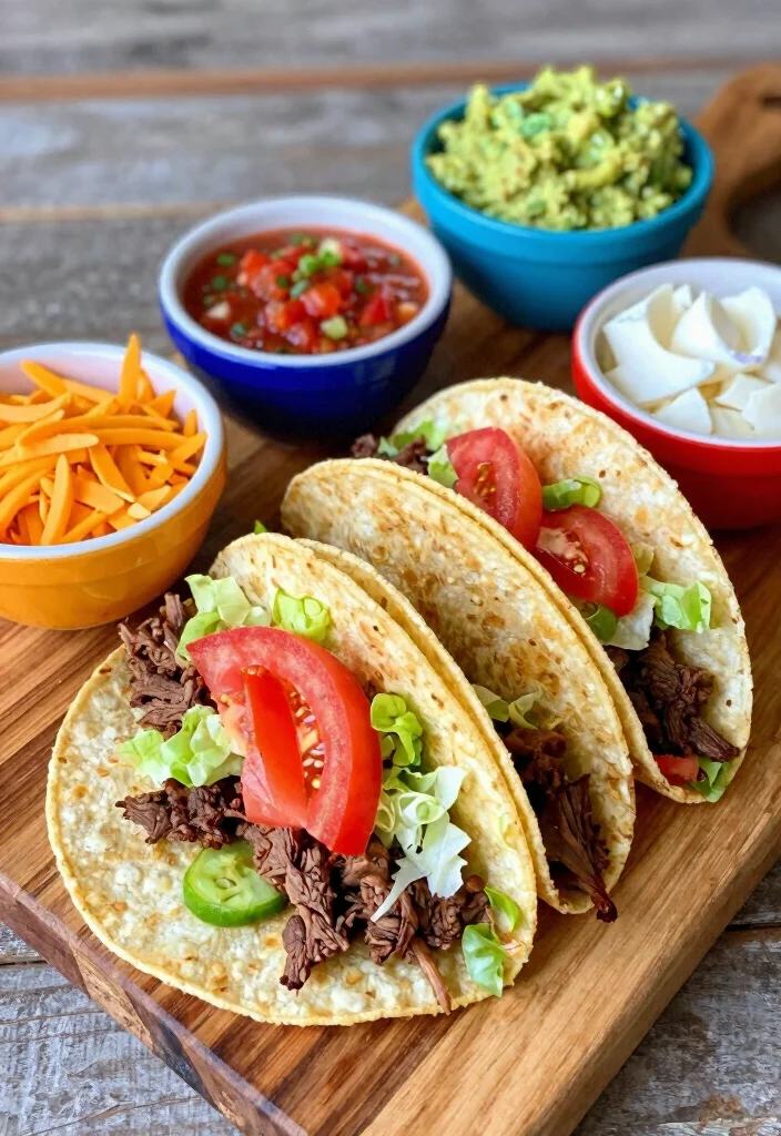 12 Sunday Dinner Recipes for Relaxed Family Meals 4. Easy Beef Tacos 0