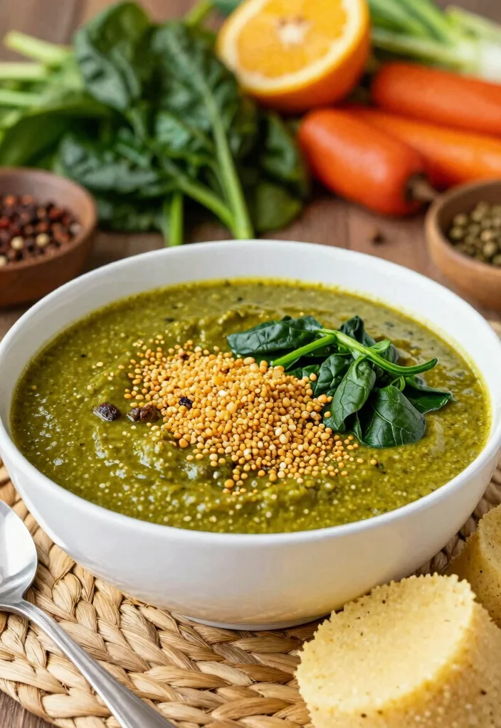 12 Vegan African Recipes with Bold Traditional Flavors 3. Nigerian Egusi Soup 0