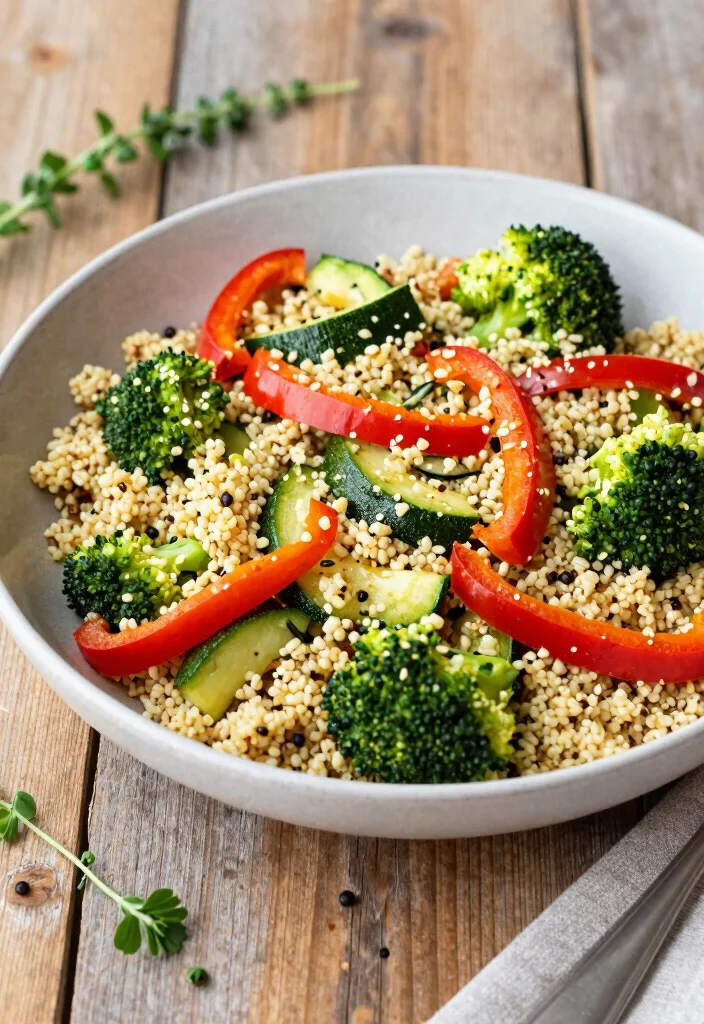 12 Vegan Couscous Recipes for Light Mediterranean Meals 6. Mediterranean Quinoa Couscous Stir Fry 0