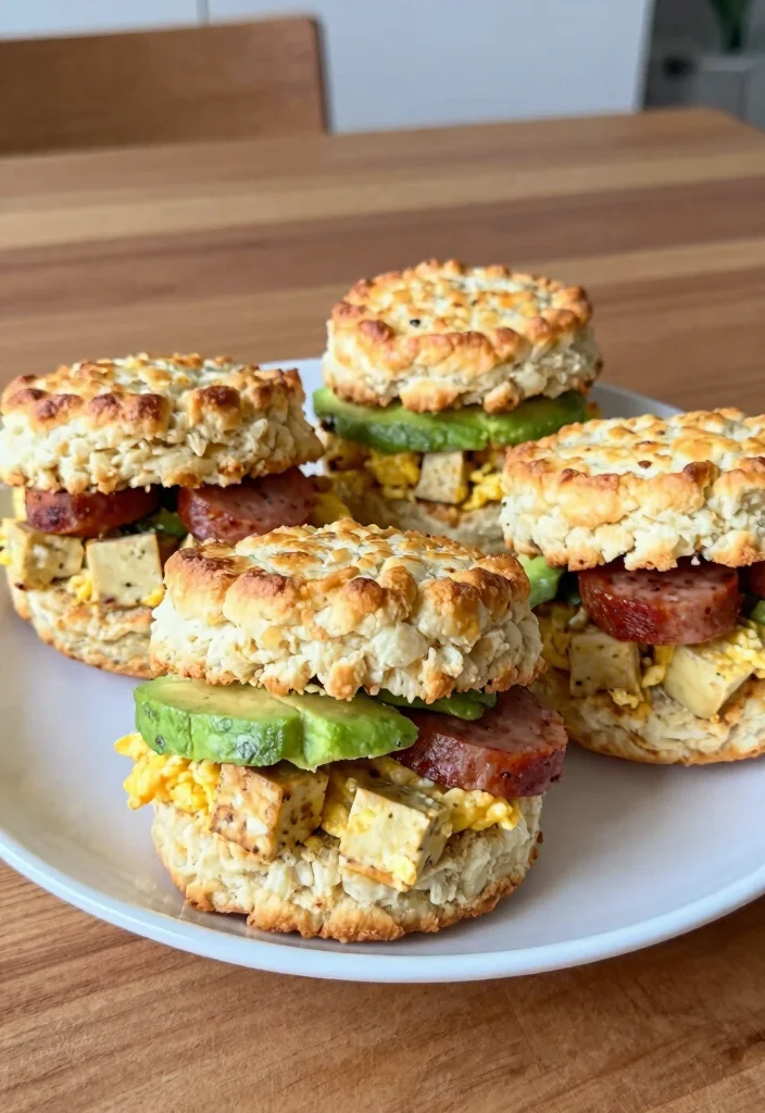 12 Vegan Soul Food Recipes with Comforting Plant Based Flavor 12. Vegan Biscuit Sandwiches 0