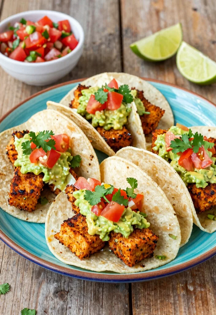 12 Vegan Tempeh Recipes for Hearty Protein Packed Meals 2. Tempeh Tacos with Avocado Crema 0